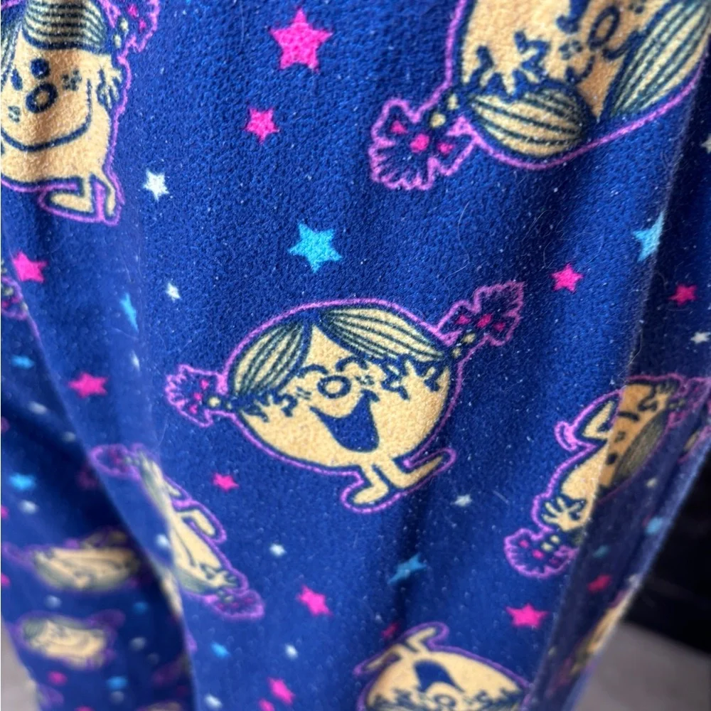 Navy Little Miss Sunshine Pajama Pants Small